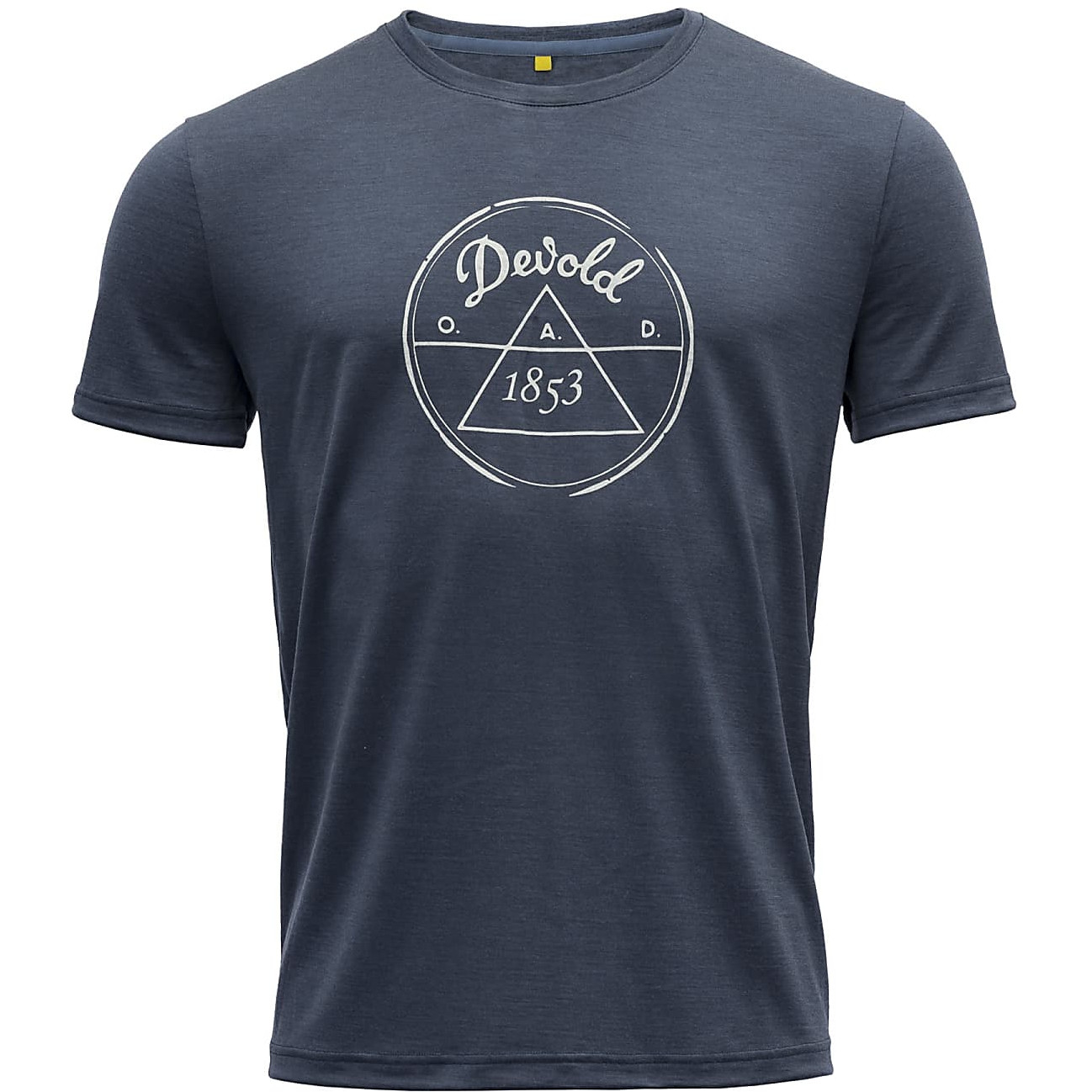 Pánske tričko Devold 1853 Man Tee Veľkosť: M / Farba: čierna