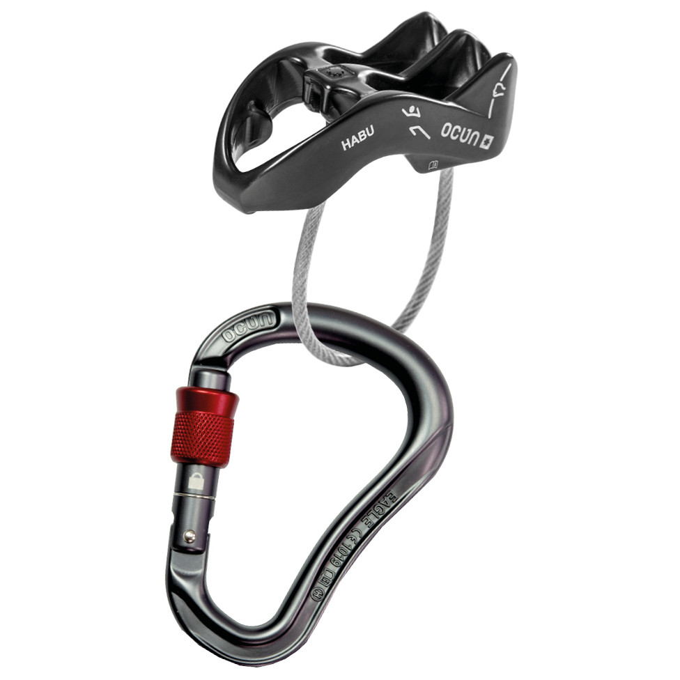 Istiaci set Ocún Belay Set Eagle Screw/Habu Farba: sivá