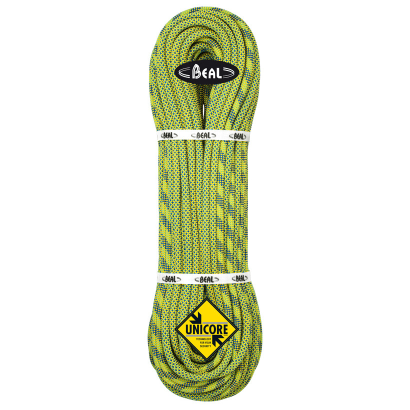 Lezecké lano Beal Booster Unicore Safe Control 9,7 mm (60 m) Farba: zelená