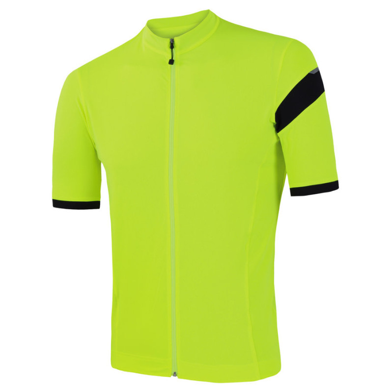 Pánsky cyklistický dres Sensor Cyklo Coolmax Classic Veľkosť: M / Farba: žltá