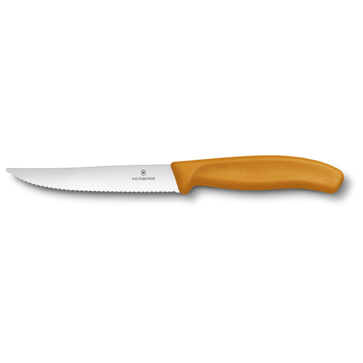 Steakový nôž Victorinox Steakový nôž Victorinox 12 cm Farba: oranžová
