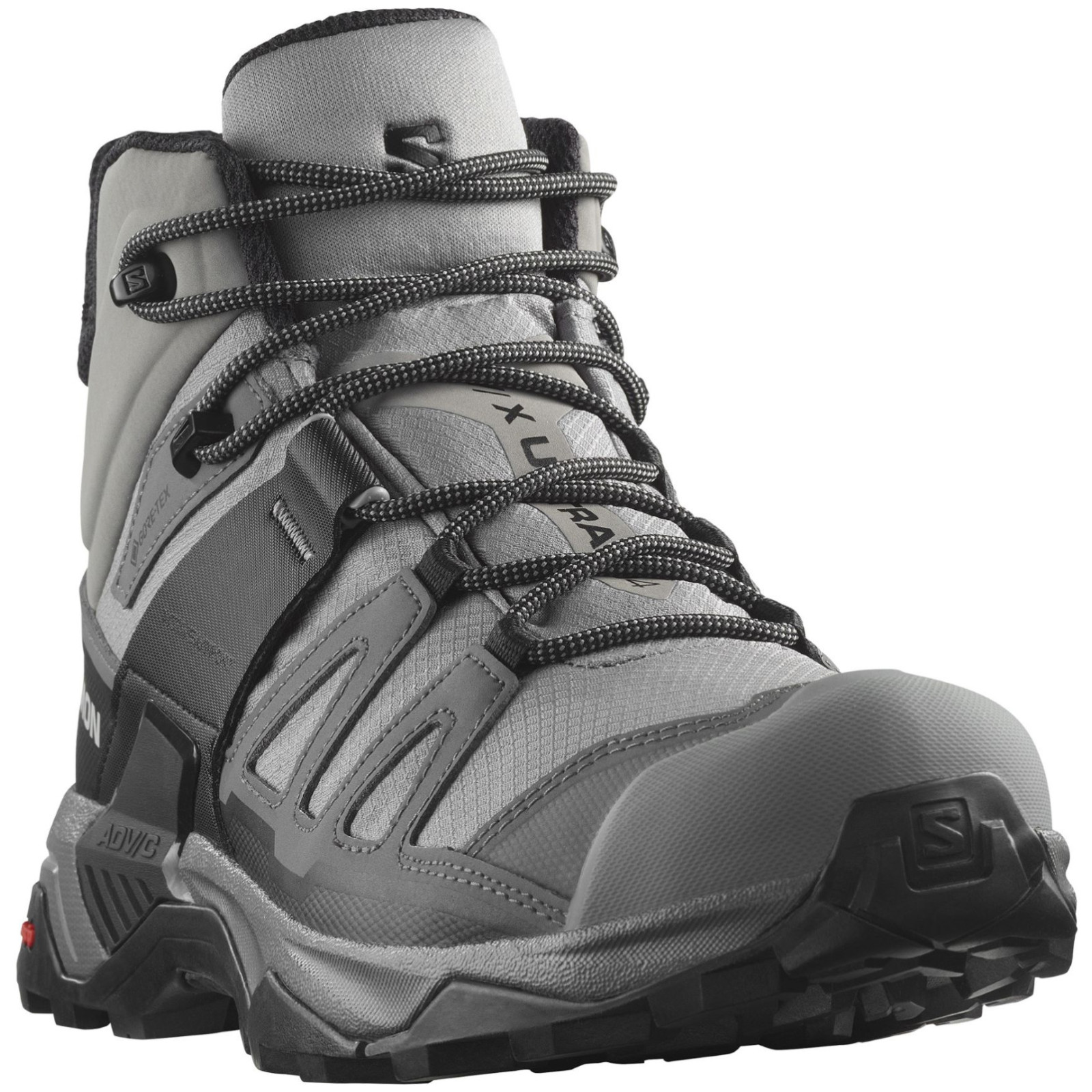 Pánske turistické topánky Salomon X Ultra 4 Mid Gtx Veľkosť topánok (EU): 46 / Farba: sivá