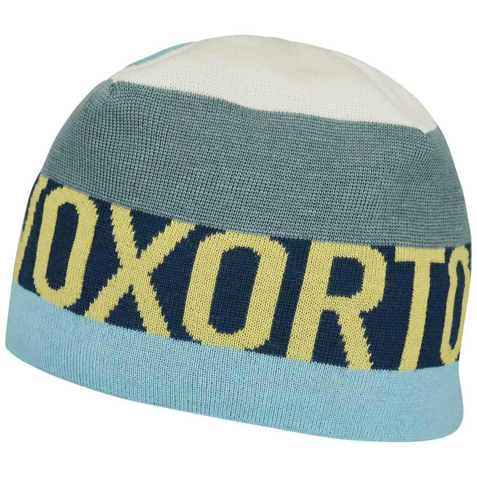 Čiapka Ortovox Patchwork Beanie Obvod hlavy: univerzálny cm / Farba: svetlomodrá