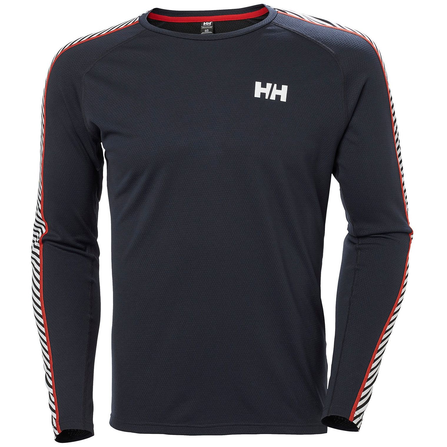 Pánske funkčné tričko Helly Hansen Lifa Active Stripe Crew Veľkosť: XL / Farba: tmavomodrá