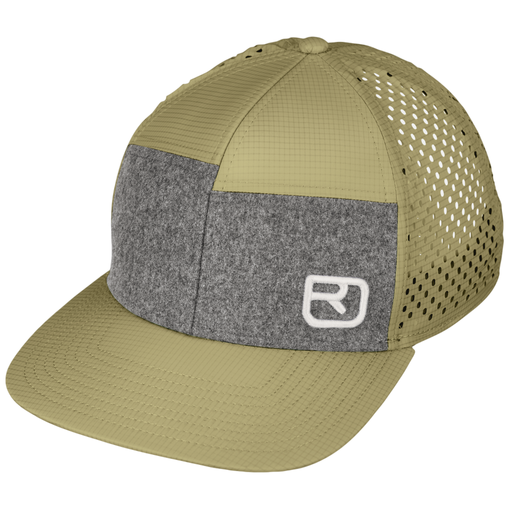 Šiltovka Ortovox Logo Air Trucker Cap Farba: zelená