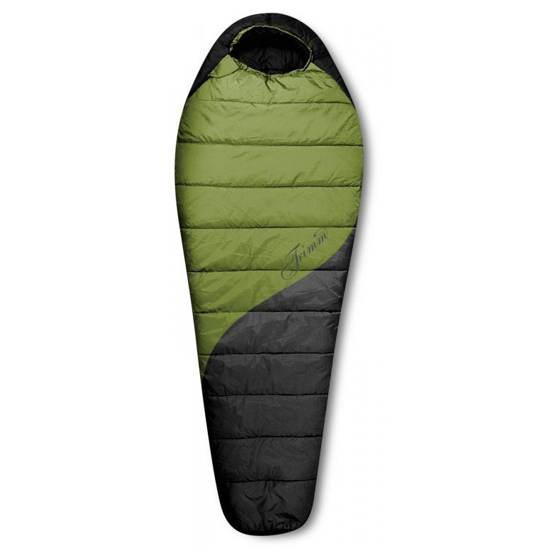 Spacák Trimm BALANCE WIDE 195 Zips: pravý / Farba: zelená