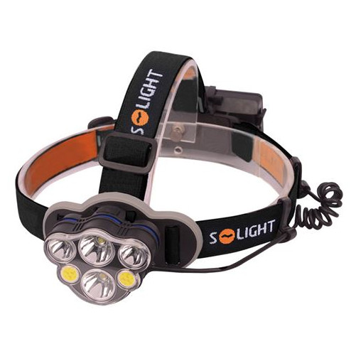 Čelovka Solight LED 550lm Farba: čierna