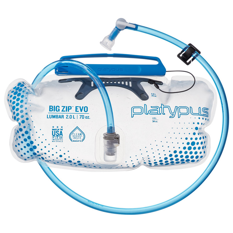 Hydrovak Platypus Big Zip EVO 2.0L Lumbar Farba: priehľadná