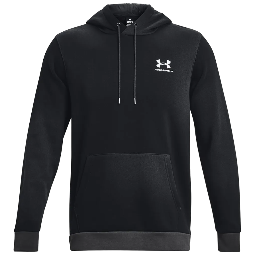 Pánska mikina Under Armour Essential Flc Novelty HD Veľkosť: M / Farba: čierna