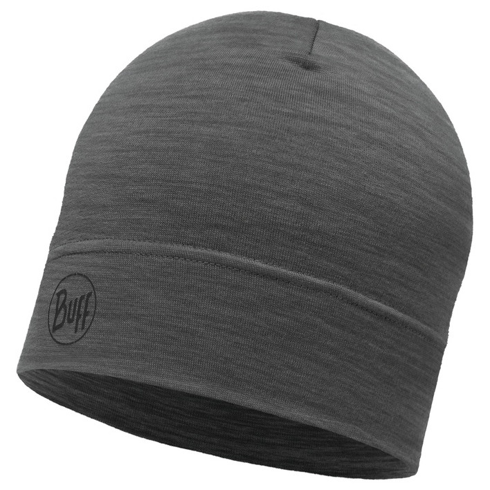 Čiapka Buff Merino Lightweight Beanie Farba: sivá