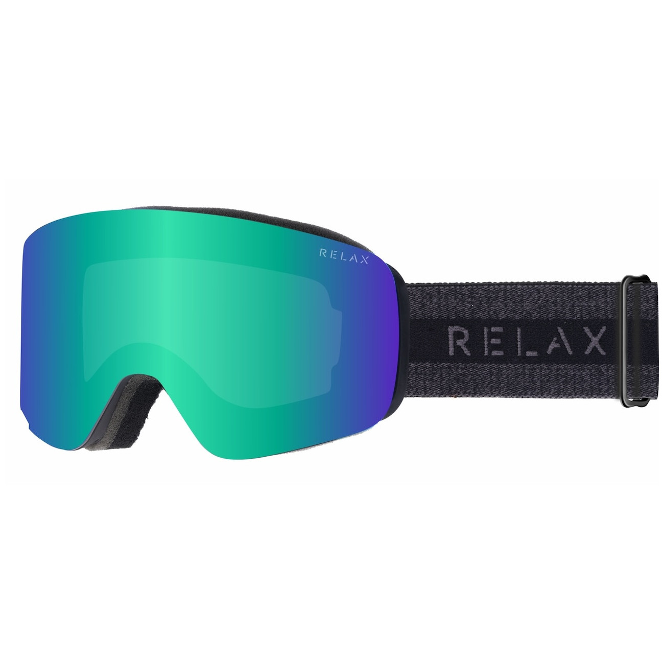 Lyžiarske okuliare Relax Vista Farba: čierna/zelená
