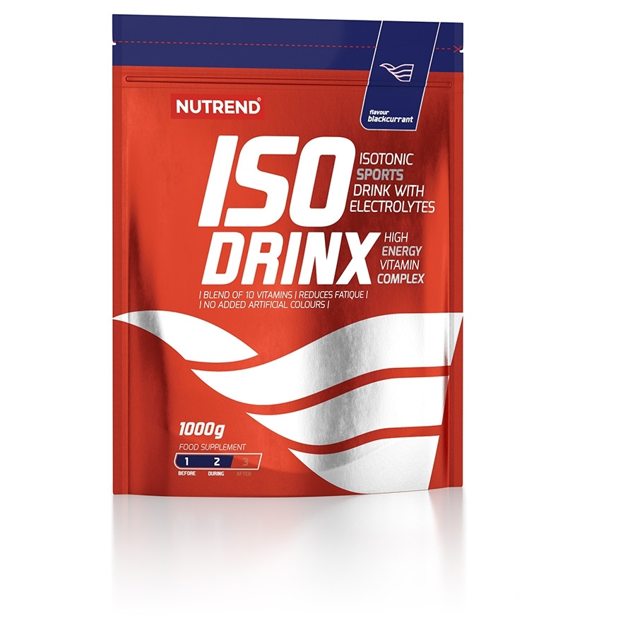 Energetický nápoj Nutrend Isodrinx 1000g príchuť: čierne ríbezle