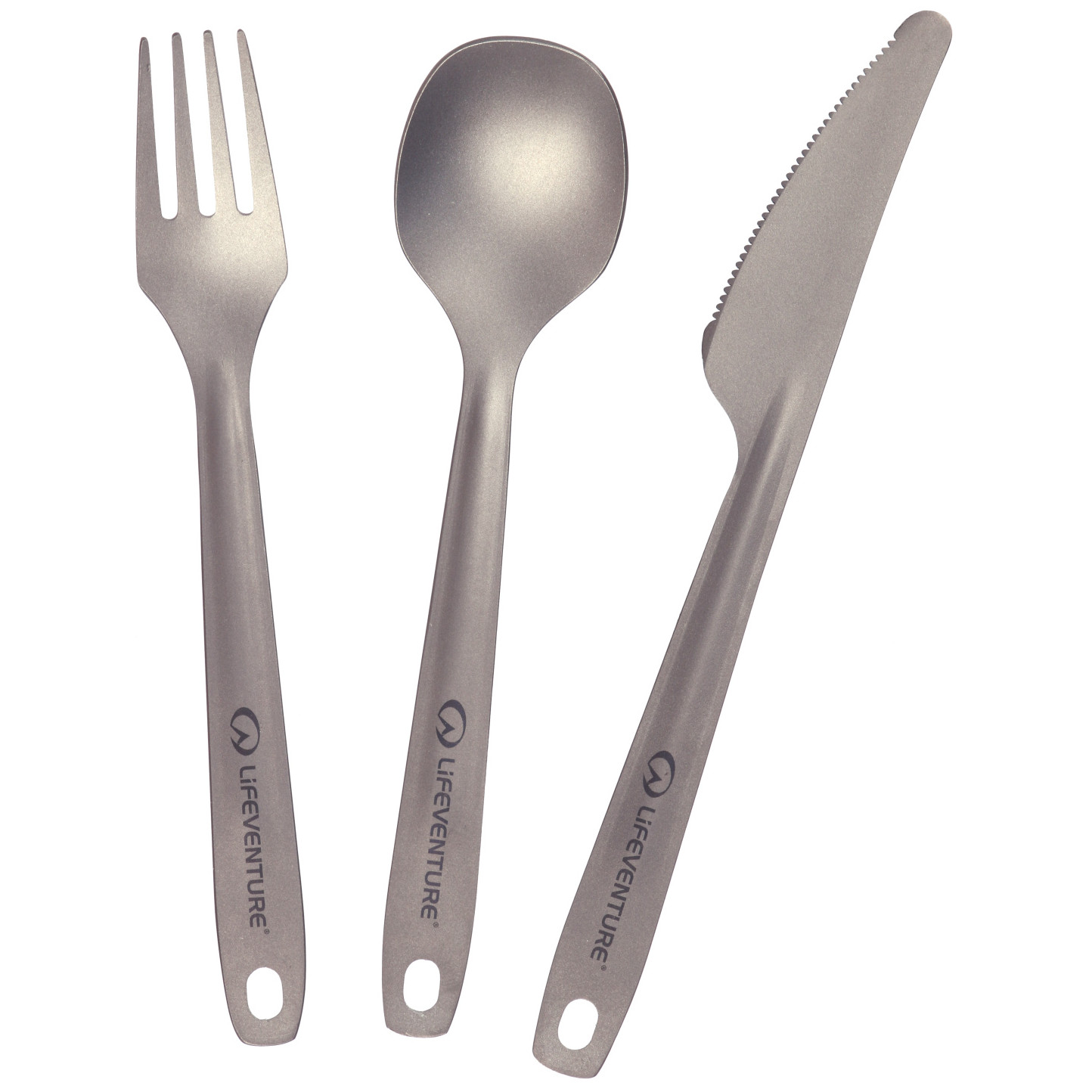 Príbor LifeVenture Superlight Titanium Cutlery Set 4camping.sk