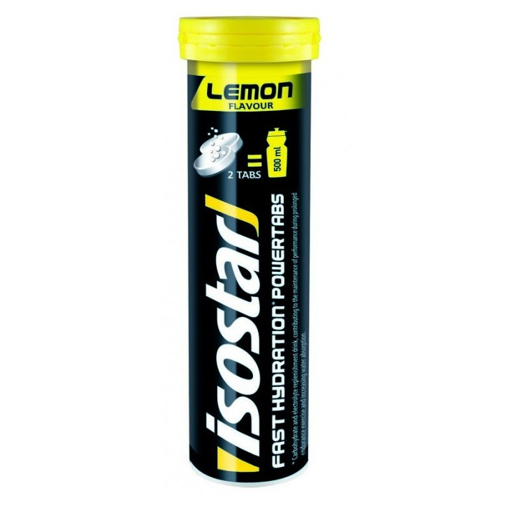 Energetické tablety Isostar Rýchla hydratácia (10 tabliet) príchuť: citrón