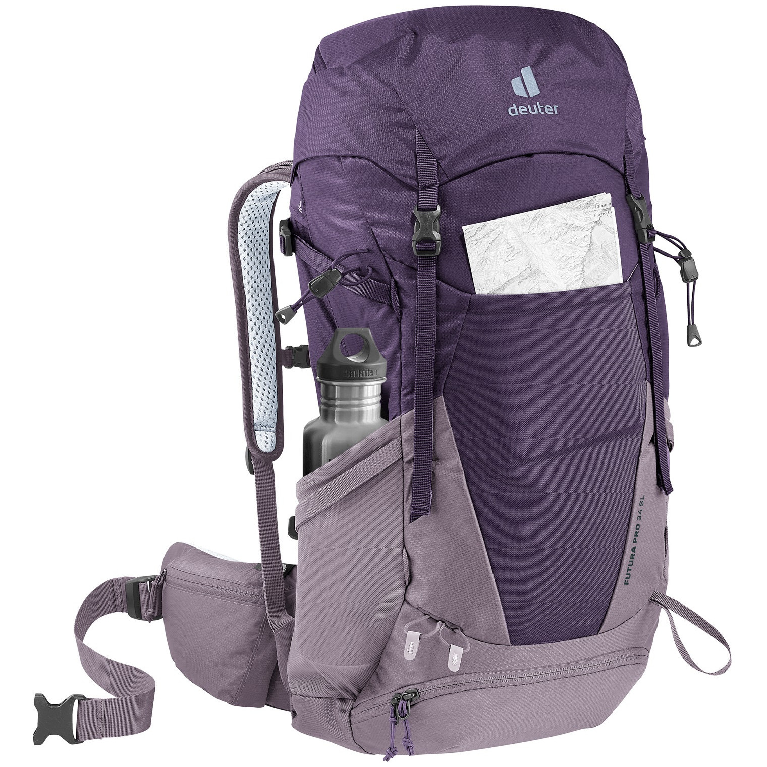 Dámsky batoh Deuter Futura Pro 34 SL Farba: fialová