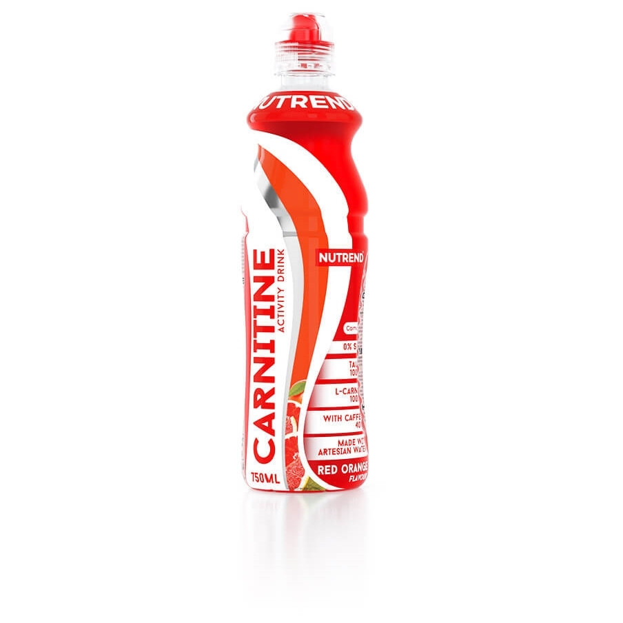 Energetický nápoj Nutrend Carnitine Activity Drink with caffeine príchuť: červený pomaranč