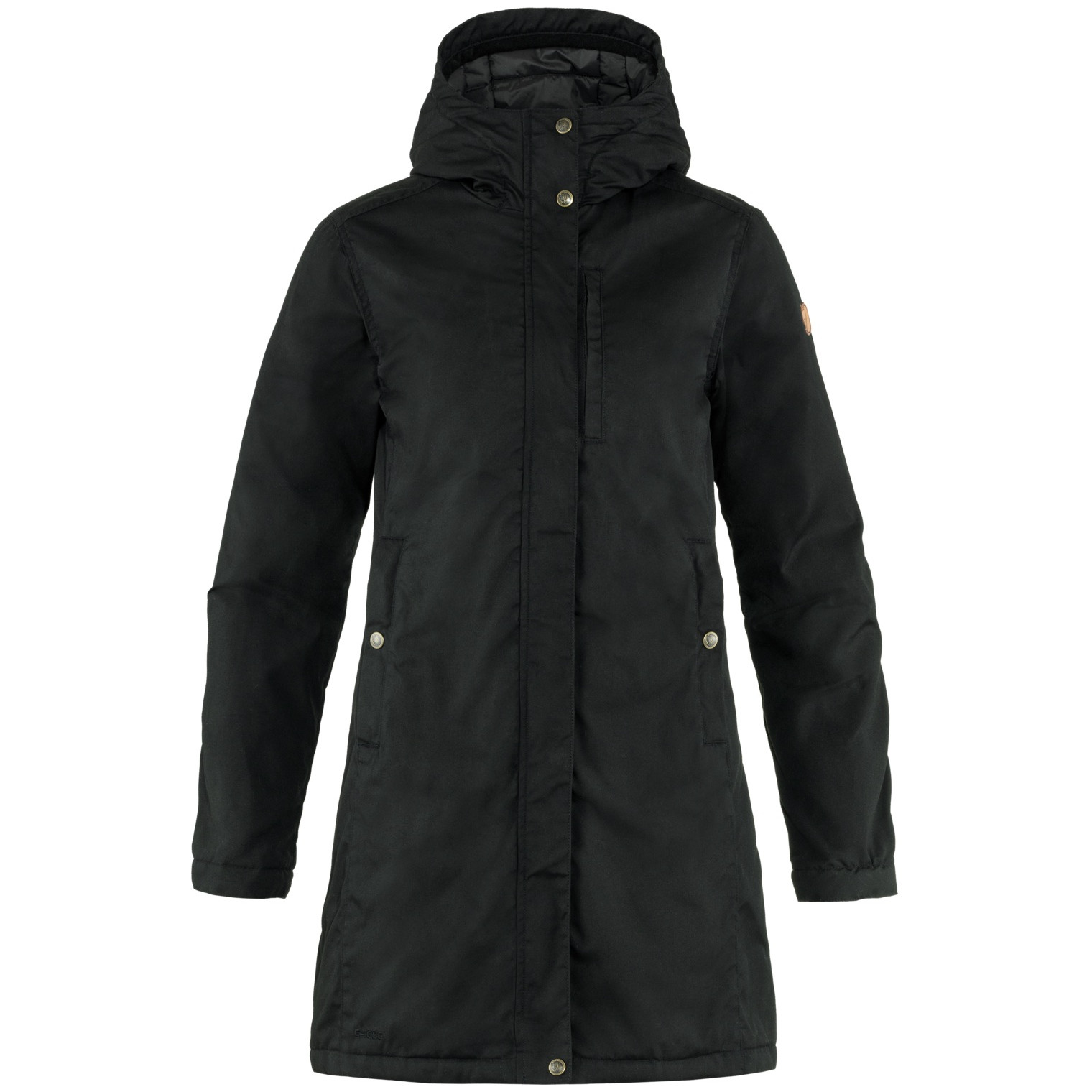 Dámsky kabát Fjällräven Kiruna Padded Parka W Veľkosť: M / Farba: čierna