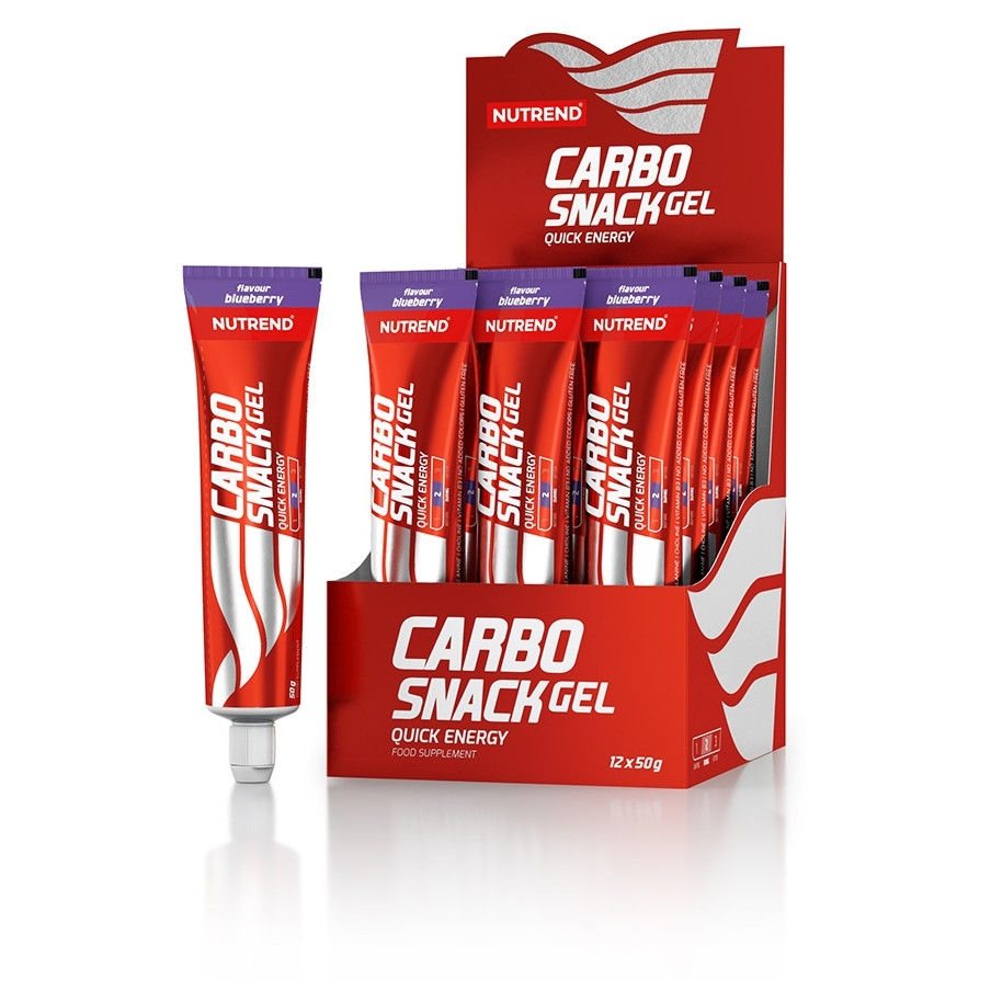 Energetický gél Nutrend Carbosnack tuba príchuť: čučoriedka