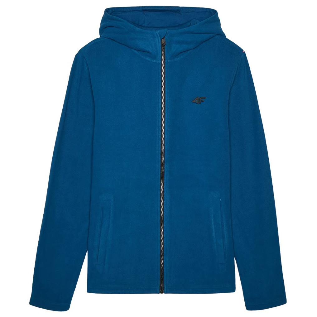 Pánska mikina 4F Fleece M290 Veľkosť: M / Farba: modrá