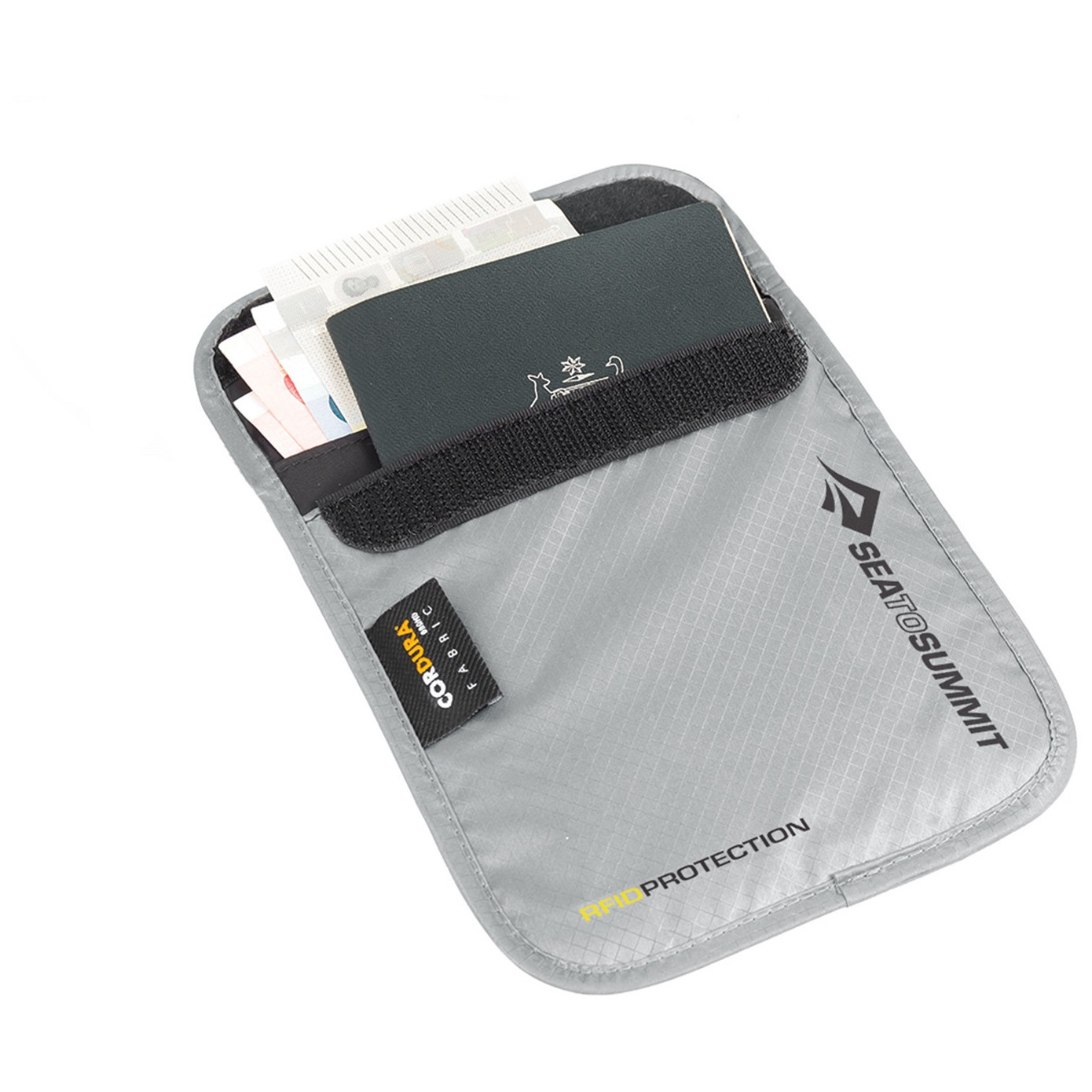 Puzdro Sea to Summit Neck Pouch RFID Farba: sivá