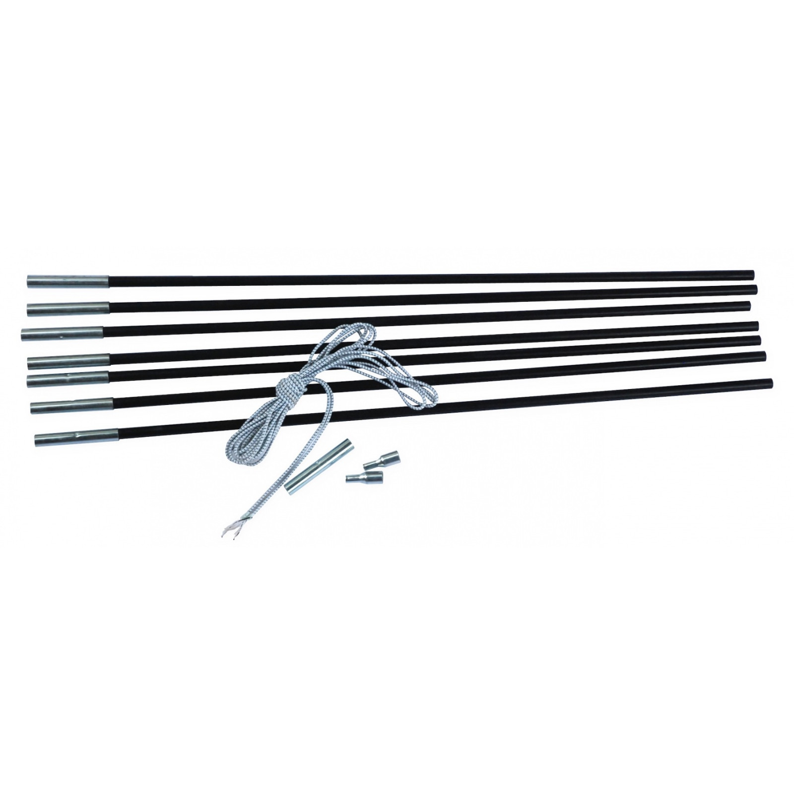 Set segmentov Rockland Tent Poles ROD - 6 x 60 cm Farba: čierna