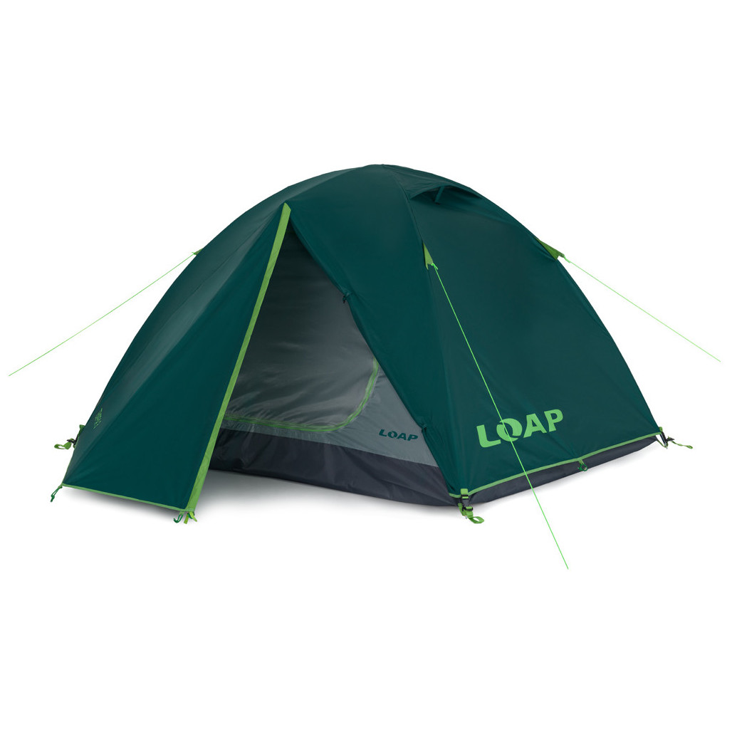 Turistický stan Loap Tempra 3 Farba: zelená