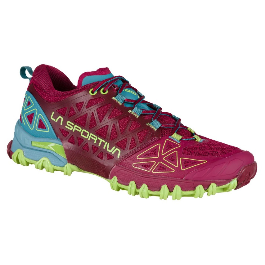 Dámske topánky La Sportiva Bushido II Woman Veľkosť topánok (EU): 37 / Farba: ružová/modrá