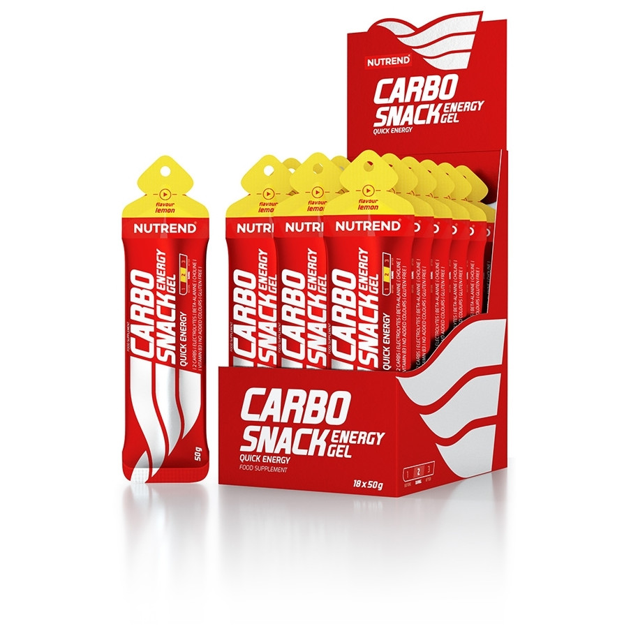 Energetický gél Nutrend Carbosnack sáčok príchuť: citrón