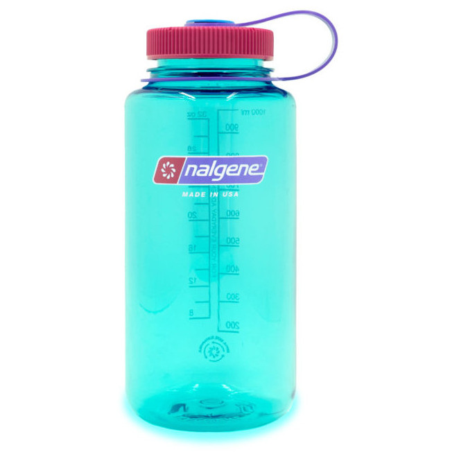 Fľaša Nalgene Wide Mouth Sustain 1l Farba: modrá/ružová