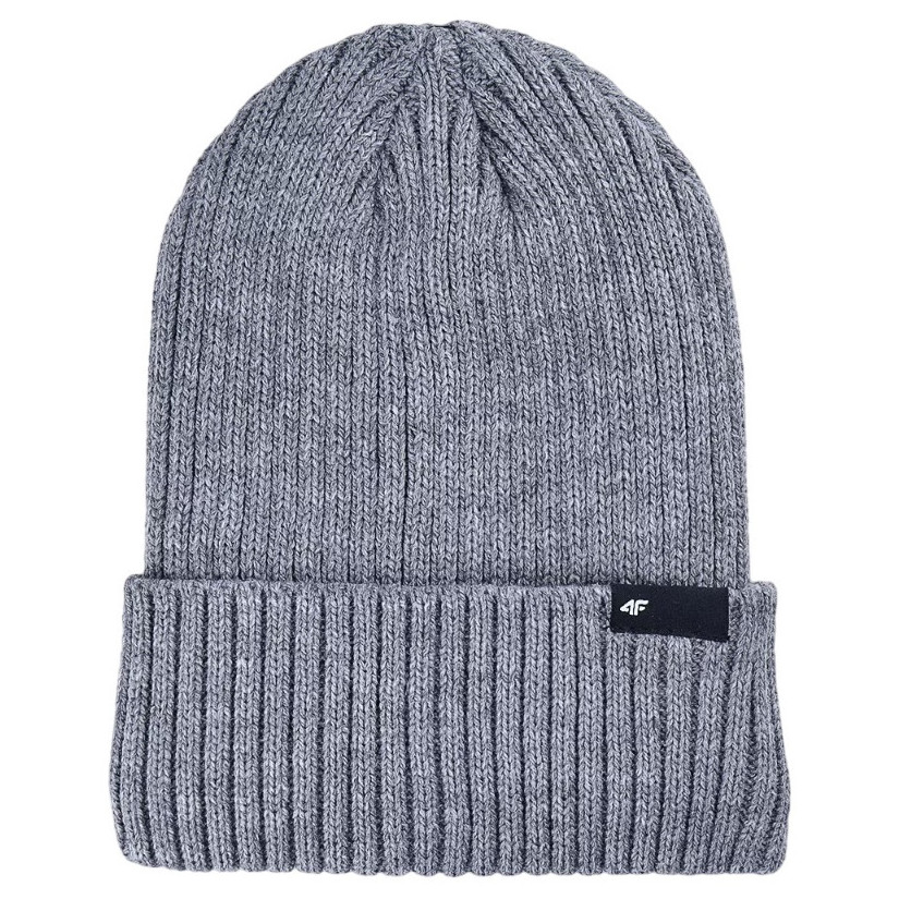 Zimná čiapka 4F Cap M470 Veľkosť: M / Farba: sivá