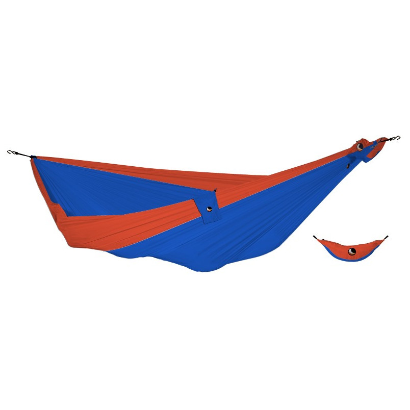 Hamak Ticket To The Moon King Size Hammock Farba: modrá/oranžová