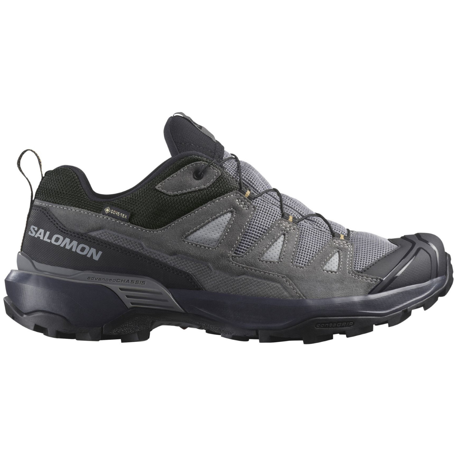 Pánske topánky Salomon X Ultra 360 Leather Gore-Tex Veľkosť topánok (EU): 44 (2/3) / Farba: sivá