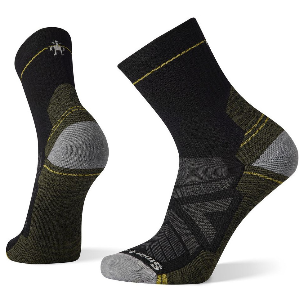 Ponožky Smartwool Hike Light Cushion Mid Crew Socks Veľkosť ponožiek: 38-41 / Farba: čierna