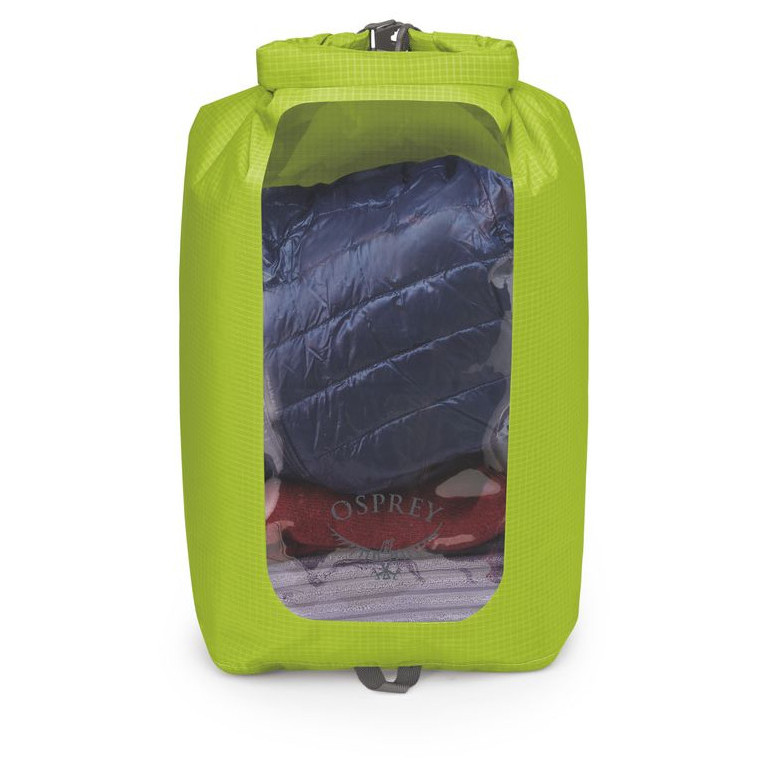 Vodeodolný vak Osprey Dry Sack 20 W/Window Farba: zelená