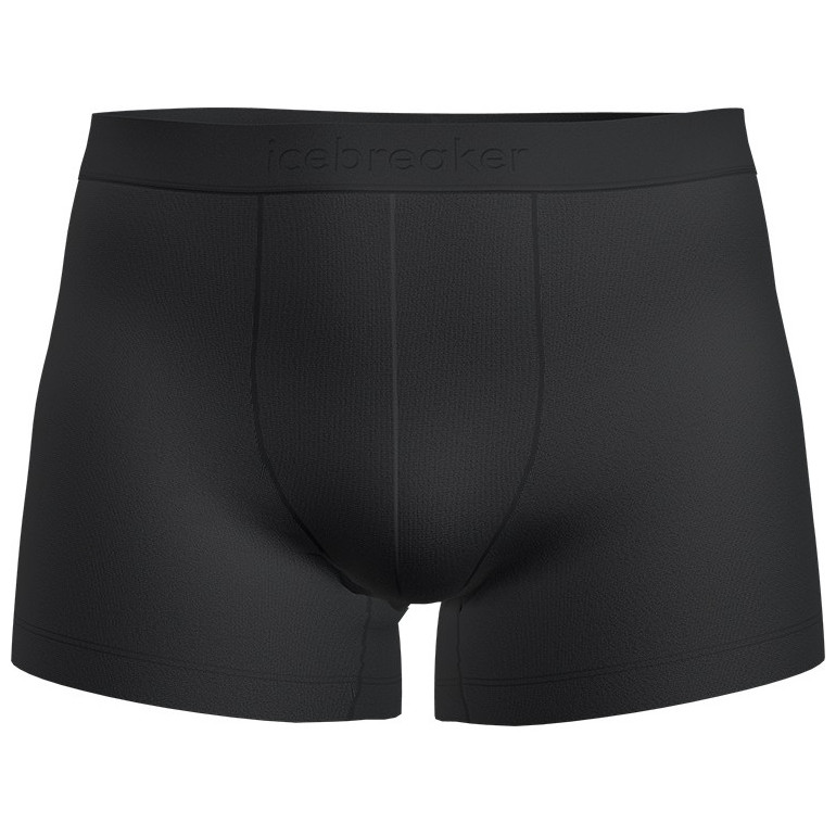 Pánske boxerky Icebreaker M Mer 125 Cool-Lite Anatomica Boxers Veľkosť: M / Farba: čierna