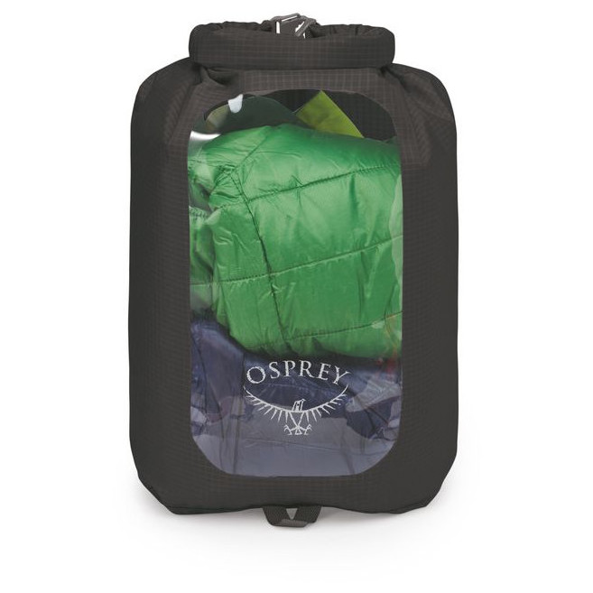 Vodeodolný vak Osprey Dry Sack 12 W/Window Farba: čierna