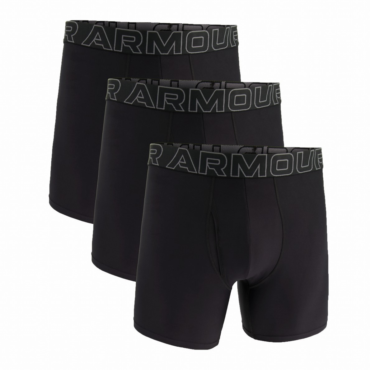 Pánske boxerky Under Armour Perf Tech 6in Veľkosť: M / Farba: čierna