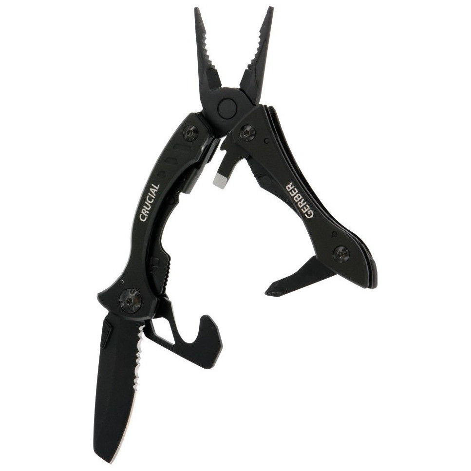 Multitool Gerber Crucial Black Farba: čierna