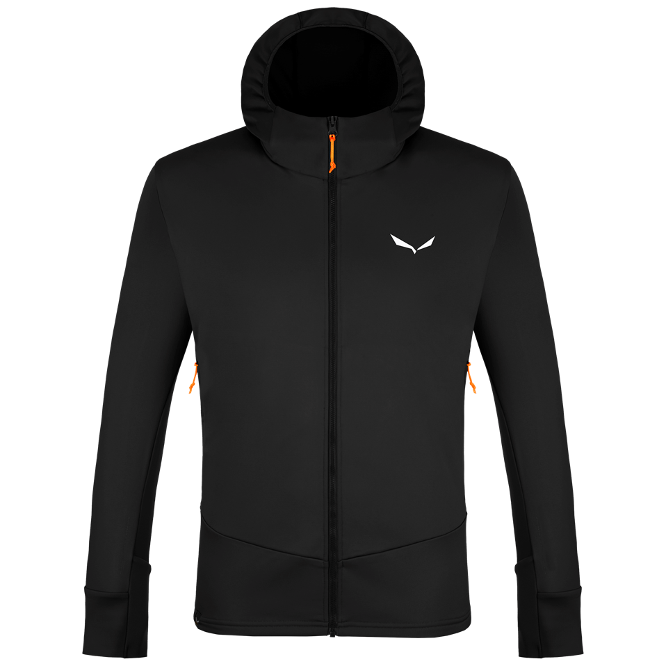 Pánska bunda Salewa Puez Pl M Hd Jacket Veľkosť: XL / Farba: čierna/oranžová