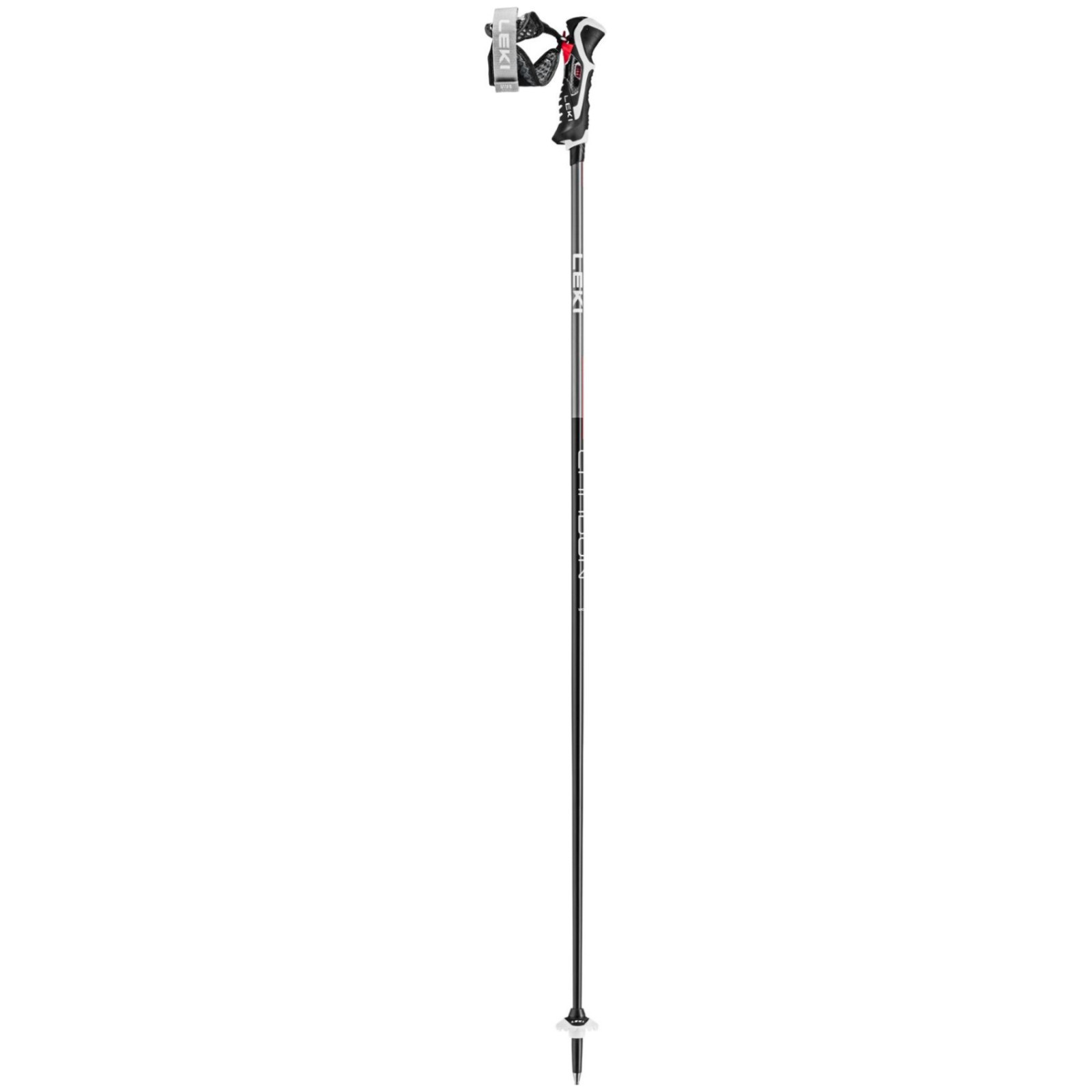 Lyžiarske palice Leki Carbon 14 3D Dĺžka palice: 115 cm / Farba: čierna/sivá