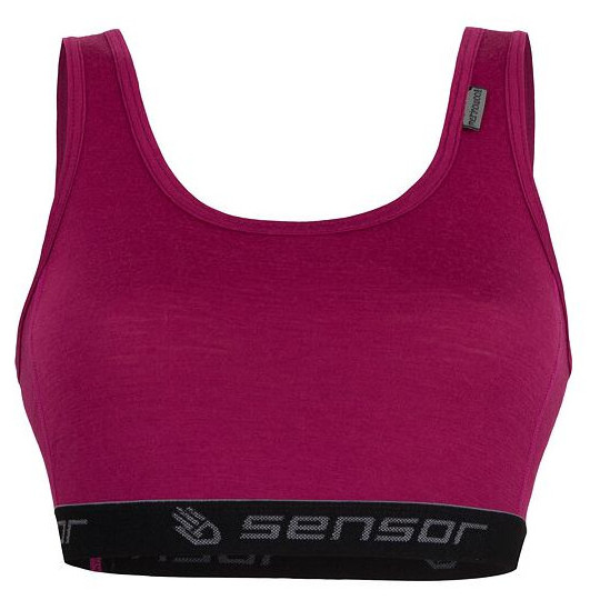 Podprsenka Sensor Merino Active Veľkosť podprsenky: S / Farba: fialová