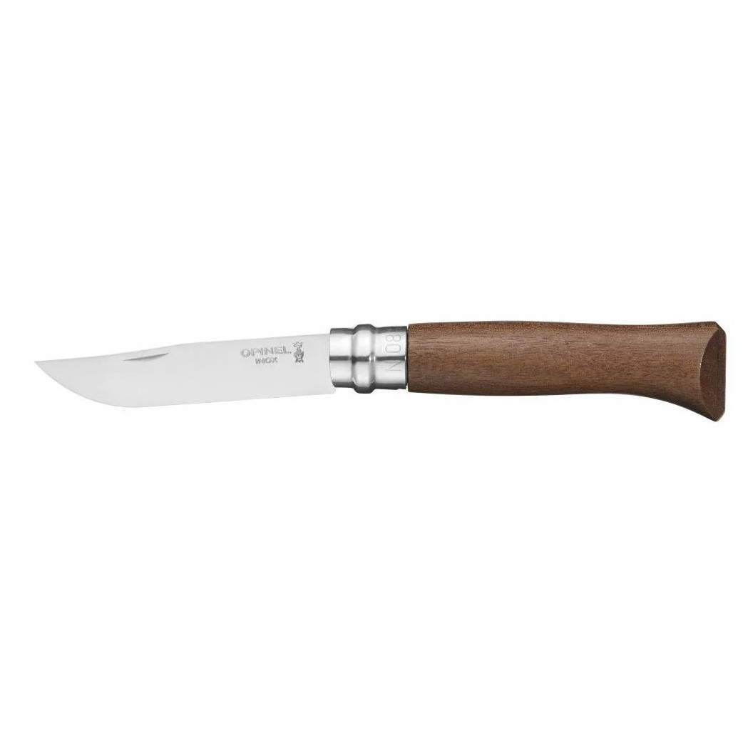 Nôž Opinel VRI N°08 Inox Farba: hnedá