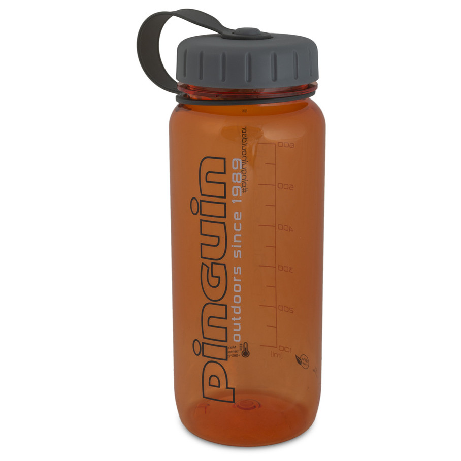 Fľaša Pinguin Tritan Slim Bottle 0,65 l Farba: oranžová