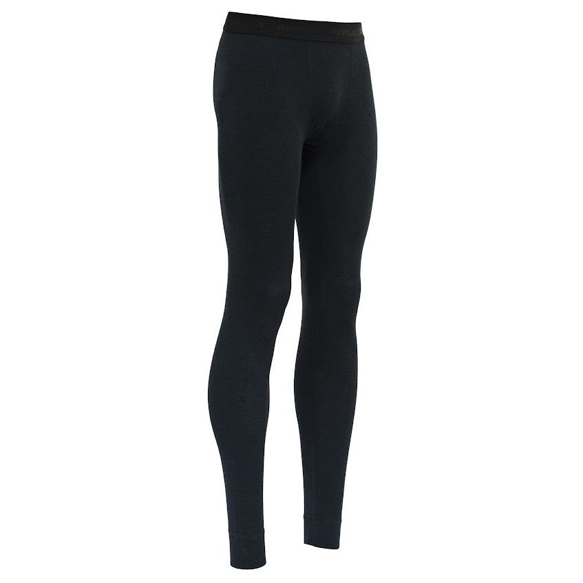 Pánske funkčné spodky Devold Multi Sport Merino 190 Longs Man Veľkosť: L / Farba: čierna