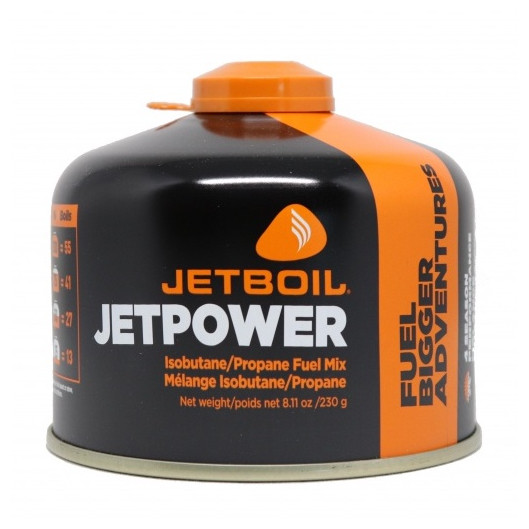 Kartuša Jet Boil JetPower Fuel 230g Farba: čierna