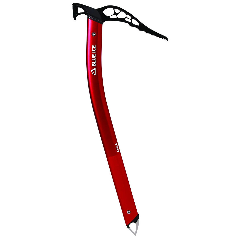 Horolezecký cepín Blue Ice Akila Adze Ice Axe Hlava cepínu: kladivo / Farba: červená