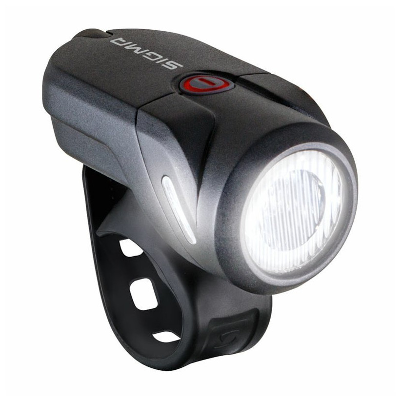 Predné svetlo Sigma Aura 35 USB Farba: čierna