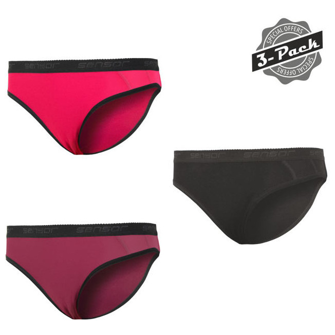 Nohavičky Sensor Double Face 3 pack Veľkosť: M