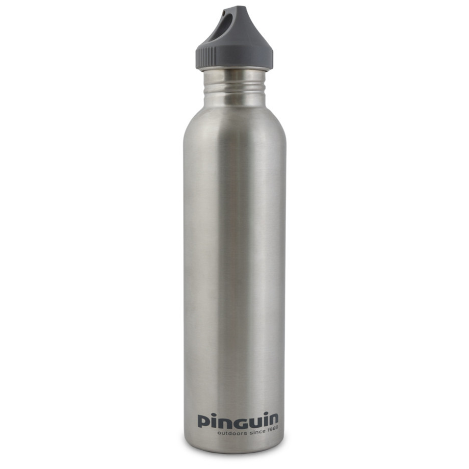 Fľaša Pinguin Bottle L 1L Farba: strieborná