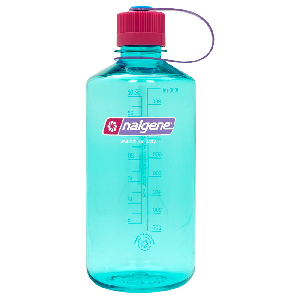 Fľaša Nalgene Narrow Mouth 1l Sustain Farba: zelená